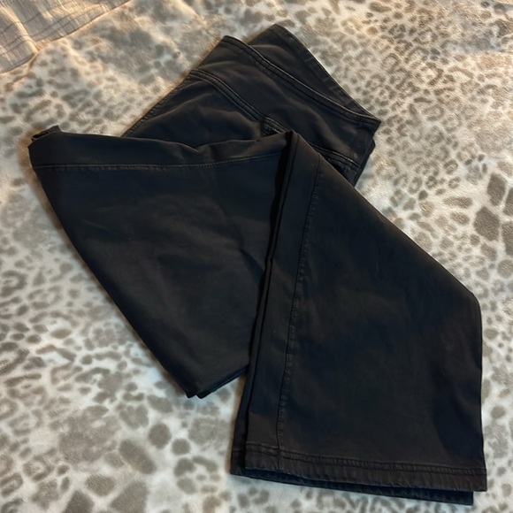 American Eagle Outfitters | Black Wide Leg High-Waisted Pants Large - Picture 8 of 8